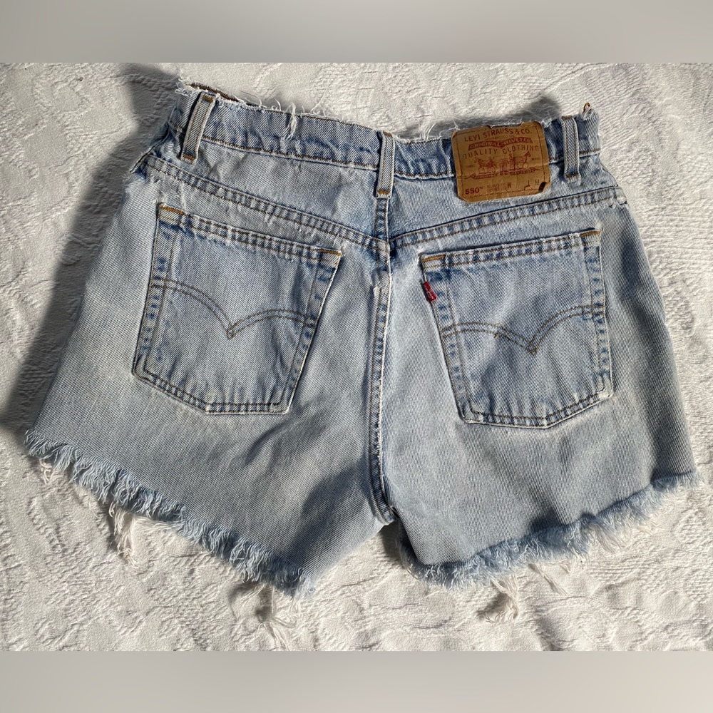 Levi’s Jean Shorts, Vintage, Size 12 - Picture 2 of 8